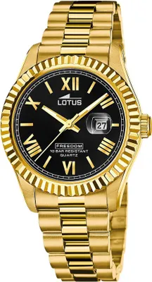 Produktbild von Nur Zeit Lotus Gold Kollektion Freedom - mann