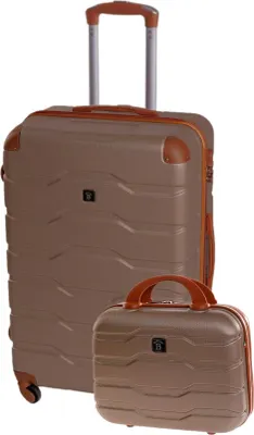 Produktbild von Reisekoffer BERTOO Firenze - Champagner Set 2in1