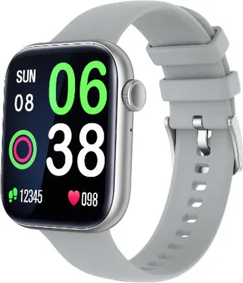 Produktbild von Neue P45 Smartwatch, 1,8 Zoll Bluetooth Anruf Smartwatch, mit Telefonfunktion, Fitnessuhr Tracker mit Schlafmonitor Pulsuhr 120+ Sportmodi Sportuhr Fitness Uhr Armbanduhr für Android ios Silber