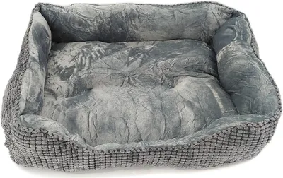 Produktbild von JOEJOY Hundebett XL Graue Hunde Waschbar Flauschig Hundekorb Gemütlich