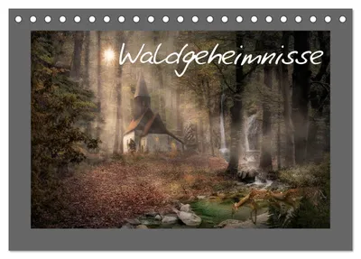 Produktbild von Waldgeheimnisse (Tischkalender 2027 DIN A5 quer), CALVENDO Monatskalender