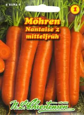 Produktbild von Speisemöhre Nantaise 2 (30 g) | Möhrensamen von N.L. Chrestensen