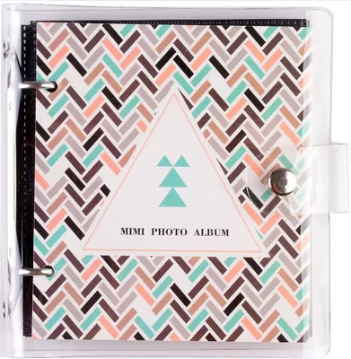 Productafbeelding van Fotoalbum met 100 vellen, geschikt voor Fujifilm INSTAX Mini 11, 90, 9, 8, 7 / Geometrie