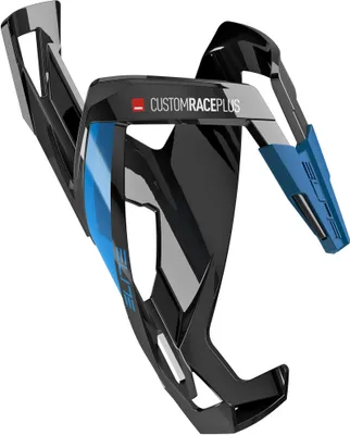 Produktbild von Elite Trinkflaschenhalter CustomRacePlus glanzschwarz/blau