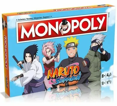 Zdjęcie produktu dla Gra stołowa Winning Moves MONOPOLY Naruto (PL)