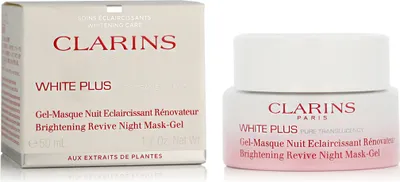 Produktbild von Clarins White Plus Pure Translucency Brightening Revive Night-Mask Gel 50 ml
