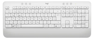 Produktbild von Logitech Signature MK650 Combo for Business, Kabellos, Bluetooth, Membran Key Switch, QWERTZ, Weiß, Maus enthalten
