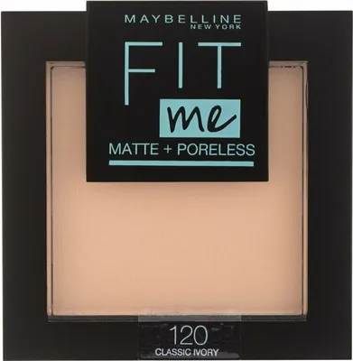 Immagine prodotto di Maybelline Fit Me! Matte + Poreless Powder polvere opacizzante 120 Classic Ivory 9 g