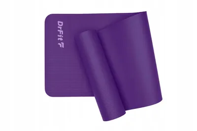 Zdjęcie produktu dla DrFit NBR mata do fizjoterapii 183x60x1 cm fioletowa