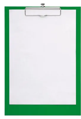 Produktbild von Klemmbrett A4 Color grün Packung mit 10 Stück