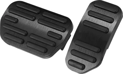 Produktbild von Auto Bremspedal Gaspedal Abdeckung Kit Rutschfeste Schwarz