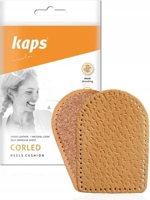 Produktbild von Kaps Corled Leder Fersenstütze zu reduzieren Ferse Stress - Größe 40/46 EUR