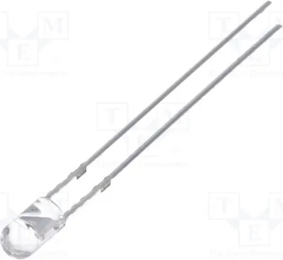 Produktbild von 5x LED 3mm rot  OSR5RU3E31B LED Dioden THT 3mm 1120÷1560mcd 30°