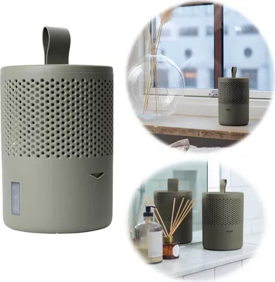 Produktbild von LS-LebenStil Design Luftentfeuchter Grün 60m² Absodry Duo Family Series 6 ohne Strom Raumentfeuchter Nachhaltig Entfeuchter Nachfüllbeutel Granulat