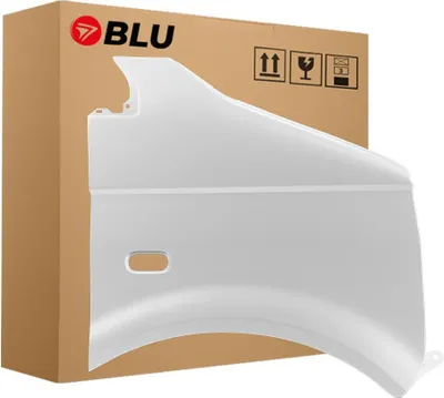 Image de BLU Aile Compatible avec VW Volkswagen Transporter T5 / Multivan LB9A Droite Weiss CandyWeiss | 2003-2015 | Avant | Peint| Prêt à Monter | Galvanisé