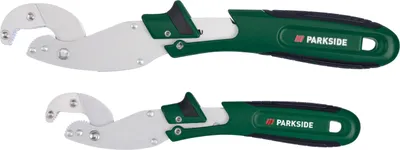 Produktbild von PARKSIDE® Ratsche mit Universal Steckschlüssel PRMS 21 B1 /Universal-Spannschlüssel-Set 2tlg. (Universal-Spannschlüssel)