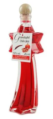 Produktbild von Granatapfel-Chili-Likör in der Sternschnuppe (0,2 l / 16 % vol.)