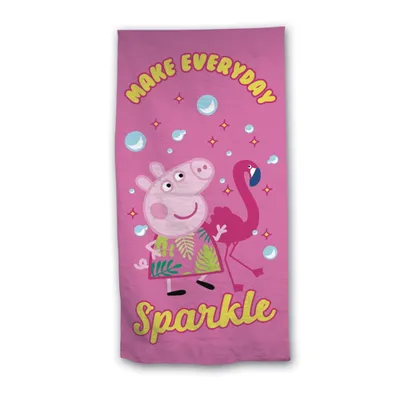 Obrázok produktu pre Rýchloschnúci uterák 140x70 cm Peppa Pig