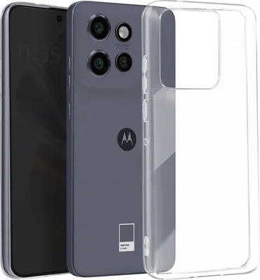 Produktbild von Avizar, Hülle für Motorola Edge 60 Neo, dünn 0.3mm, gegen Vergilben, Transparent