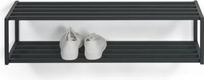 Produktbild von Schuhregal SCHOOL SR 80 Metall Schwarz pulverbeschichtet, von Spinder