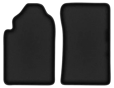 Immagine prodotto di Tappetini anteriori in moquette per SsangYong Rexton I 2001-2006 (SUV) – 2 pezzi, neri, su misura – Wielganizator DURBAN