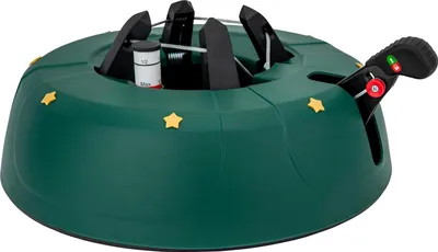 Produktbild von Star-Max Christbaumständer Start 3 - Baumhöhe max. 3,0m, Modell 2019 by F-H-S, mit Fußhebelfunktion und Einseiltechnik, 3,0 Liter Wassertank, grün