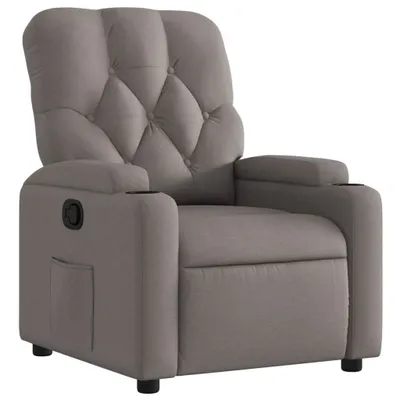Produktbild von vidaXL Relaxsessel Taupe Stoff