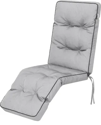 Obrázek produktu pro Polštářek na zahradní křeslo Ilona - 160×50 cm, odolný proti UV záření, pro křeslo s taburetem, jasan