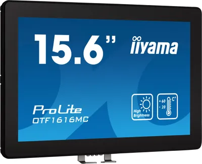 Immagine prodotto di Iiyama OTF1616MC-B1 IIYAMA 39,5 cm (15,6") OTF1616MC-B1 16:9 M-Touch HDMI+DP+USB