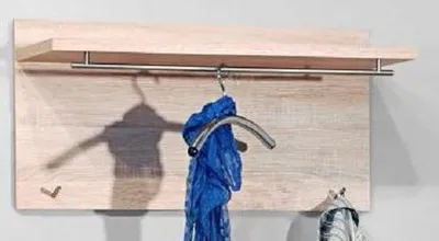 Produktbild von Garderobenpaneel Wandgarderobe Sonoma Eiche - (4095)