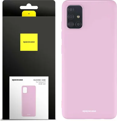 Immagine prodotto di Custodia in silicone SPACECASE Custodia in silicone per Galaxy A71 Rosa