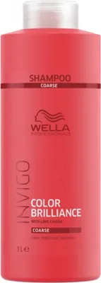 Produktbild von Wella Invigo Color Brilliance Haarshampoo 1000ml kräftiges coloriertes Haar