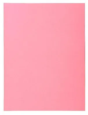 Produktbild von Exacompta 5x 100er Pack Aktendeckel A4 24x32cm 5-farben - Rosa - 330003E