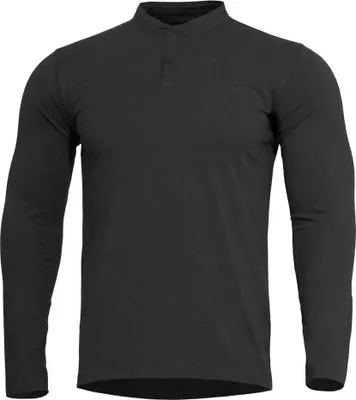 Produktbild von Pentagon Romeo 2.0 Henley Langarm-t-shirt Schwarz S Mann Schwarz S