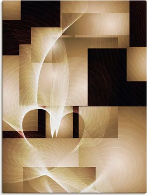Produktbild von ARTland Leinwandbild Herzstruktur Größe: 45x60 cm