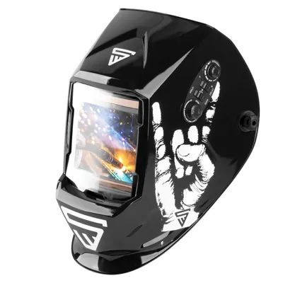 Produktbild von STAHLWERK Automatik Schweißhelm ST-990 SE "Sonderedition Rock" Real Colour