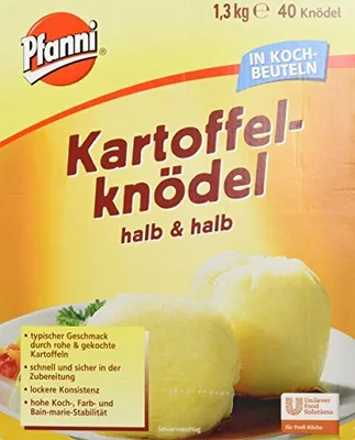 Produktbild von Pfanni Kartoffelknödel im Kochbeutel  40 Stück 1er Pack