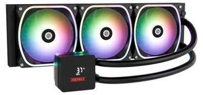 Produktbild von Enermax Aquafusion II 360 mm, All-in-One-Flüssigkeitskühler, 12 cm, Schwarz