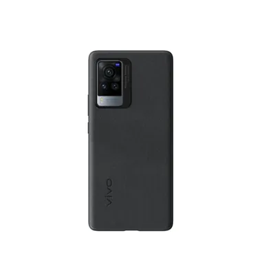 Produktbild von Original Vivo X60 Pro Hülle aus echtem Leder, Soft-Touch Hülle - Dunkelblau