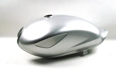 Obrázek produktu pro Stříbrná palivová nádrž pro moped Patrol