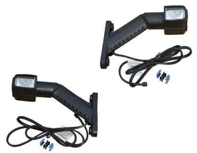 Zdjęcie produktu dla 1 zestaw - Aspöck Superpoint 4 LED - standardowa lampa obrysowa - PRAWA + LEWA
