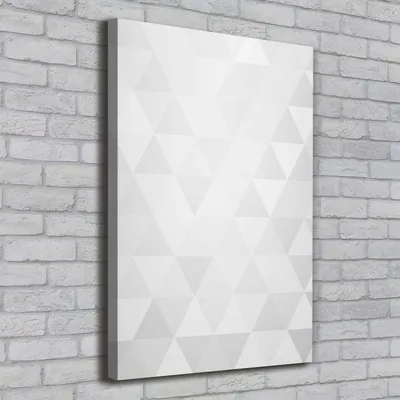 Produktbild von Tulup® Leinwandbild - 70x100cm - Wandkunst - Drucke auf Leinwand - Leinwanddruck - Wohnzimmer Wanddekoration XXL - Wohnung Deko Kunstdrucke - Sonstige - Grau - Abstraktion Hintergrund