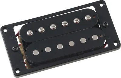 Image de DIMAVERY Humbucker sans capuchon, avec cadre