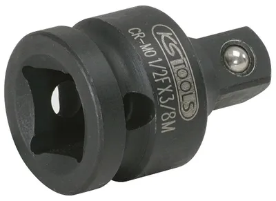 1/2" Verlängerungsadapter 1/2"F x 3/8"M, phosphatiert, Chrom-Molybdän