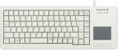 Obrázok produktu pre CHERRY XS Klávesnica s touchpadom univerzálna USB QWERTZ nemecká sivá