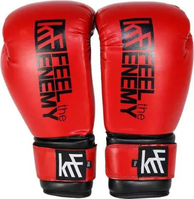 Image de Gants d'entraînement Krf Feel The Enemy Rouge S Rouge S