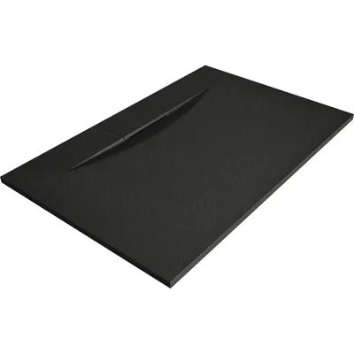 Zdjęcie produktu dla Mexen Egon brodzik prostokątny SMC 100 x 90 cm, czarny - 4R709010