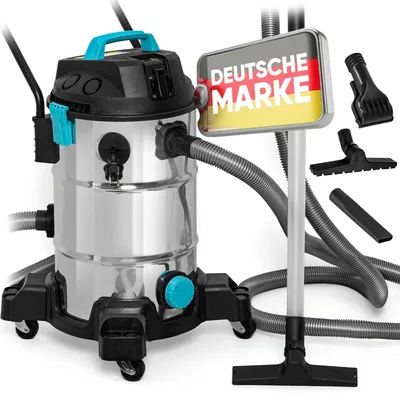Produktbild von Teicher Teichsauger 1200W – Schlammsauger, Wassersauger & Pumpe 35L