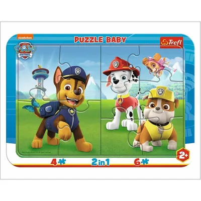 Produktbild von Trefl Paw Patrol Baby, 4 Stück(e), Cartoons, 2 Jahr(e)