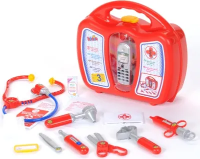 Immagine prodotto di Valigetta del medico con telefono cellulare